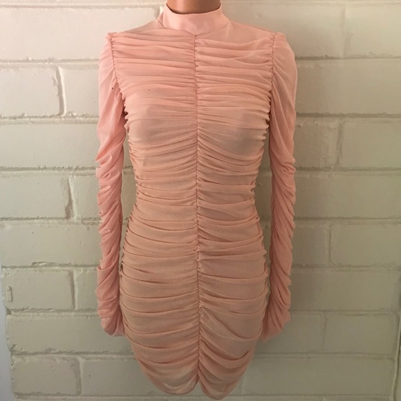 Showpo. Dresses & Skirts - NEW! BLUSH PINK MESH DRESS